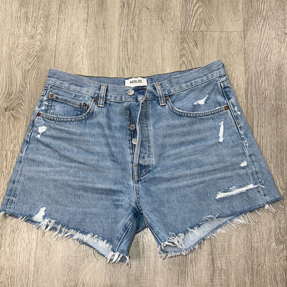 Agolde Parker long shorts